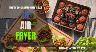 Air Fryer Carando Meatballs: Quick, Tasty, and Easy to Make!