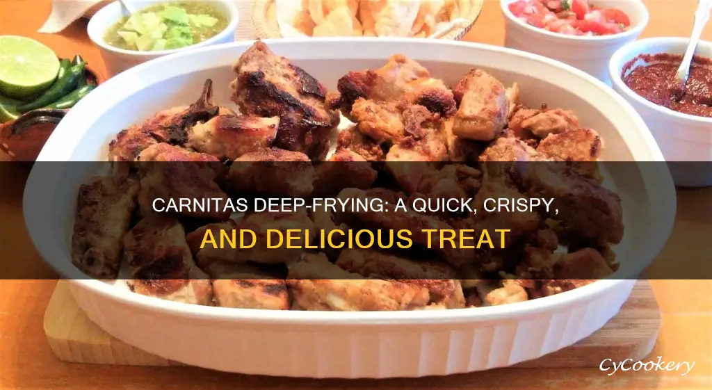 how to cook carnitas in a deep fryer