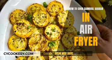 Air-Fryer Carnival Squash: Quick, Easy, and Delicious!
