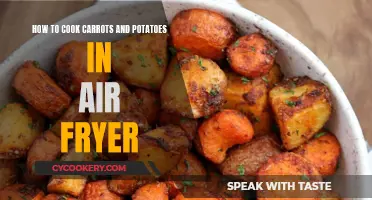 Air Fryer Veggie Delight: Perfectly Cooked Carrots and Potatoes