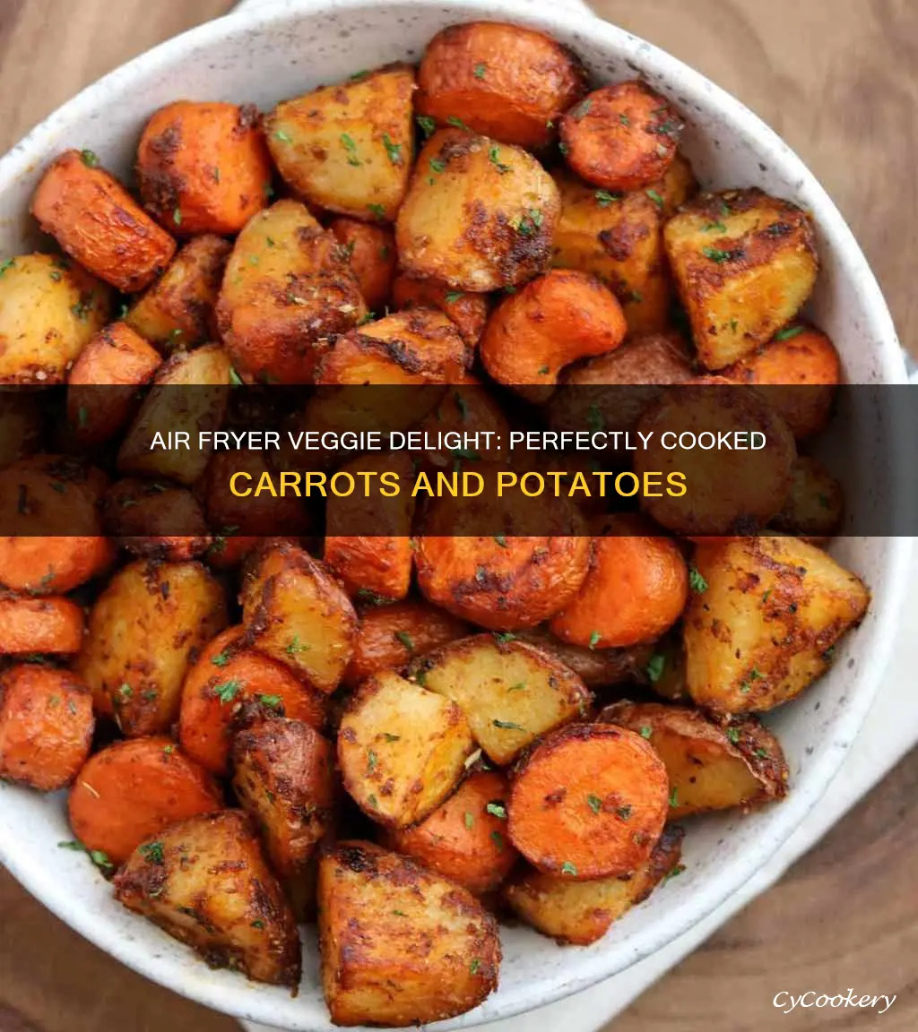 how to cook carrots and potatoes in air fryer