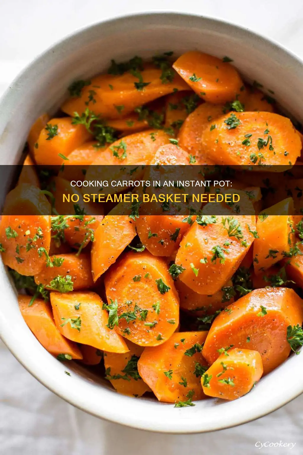 how to cook carrots in instant pot without steamer basket