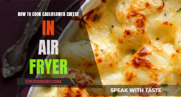 Air-Fried Cauliflower Cheese: Quick, Easy, and Delicious!