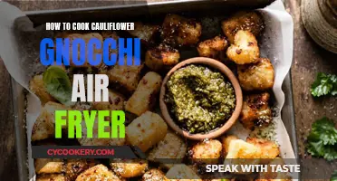 Crispy Cauliflower Gnocchi: Air Fryer Magic