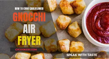 Air-Fryer Cauliflower Gnocchi: Quick, Crispy, and Delicious!