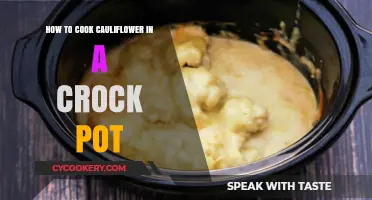 Easy Crock-Pot Cauliflower: A Simple, Healthy Comfort Food