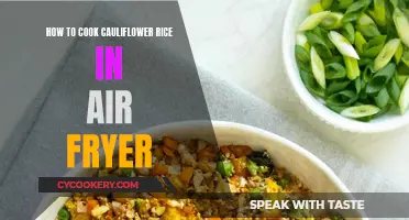 Crispy Cauliflower Rice: Air Fryer Magic!