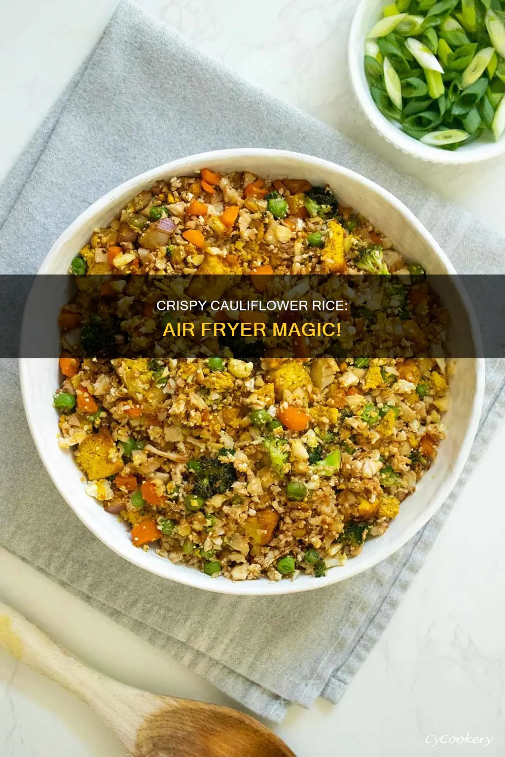 how to cook cauliflower rice in air fryer