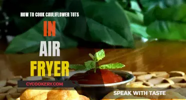 Air Fryer Cauliflower Tots: A Quick, Crispy Treat
