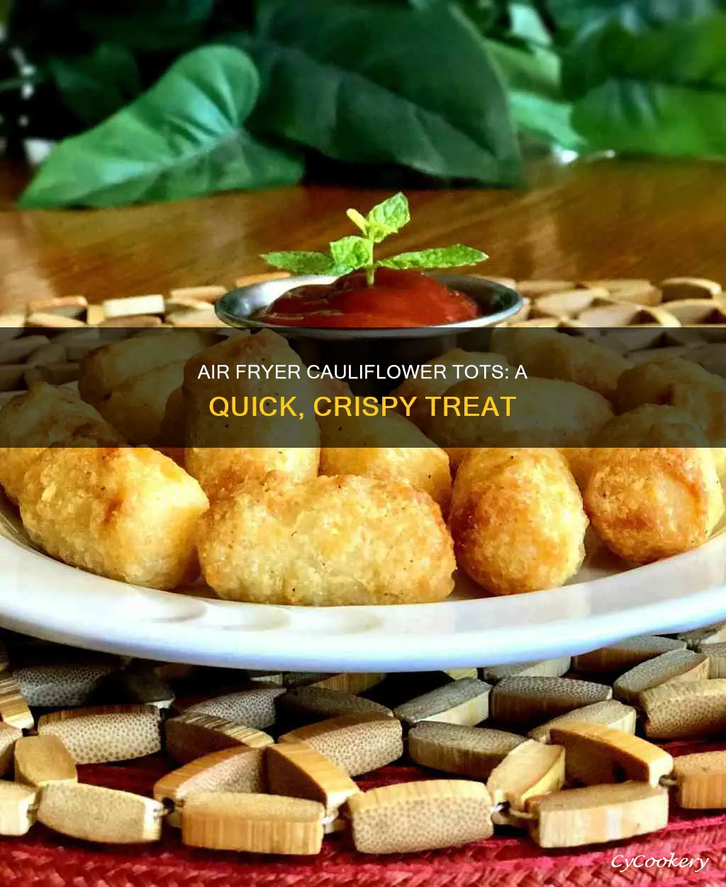 how to cook cauliflower tots in air fryer