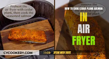 Air Fryer Cedar Plank Salmon: Quick, Healthy, and Delicious!