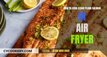 Air-Fried Cedar Plank Salmon: A Quick, Delicious Treat