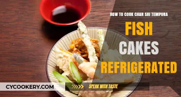 Delicious Char Siu Tempura Fish Cakes: A Refrigerated Delight