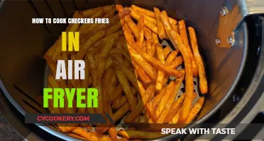 Crispy Checkers Fries: Air Fryer Magic