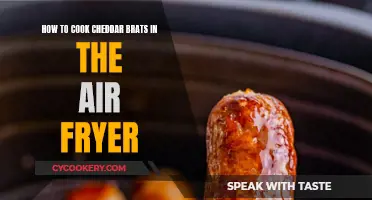Air-Fried Cheddar Brats: Quick, Easy, and Delicious