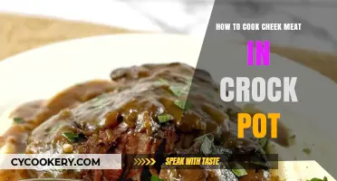 Cheek Meat, Slow-Cooked: A Tender, Flavorful Delight