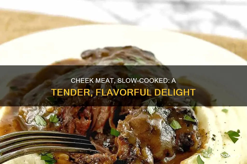 how to cook cheek meat in crock pot