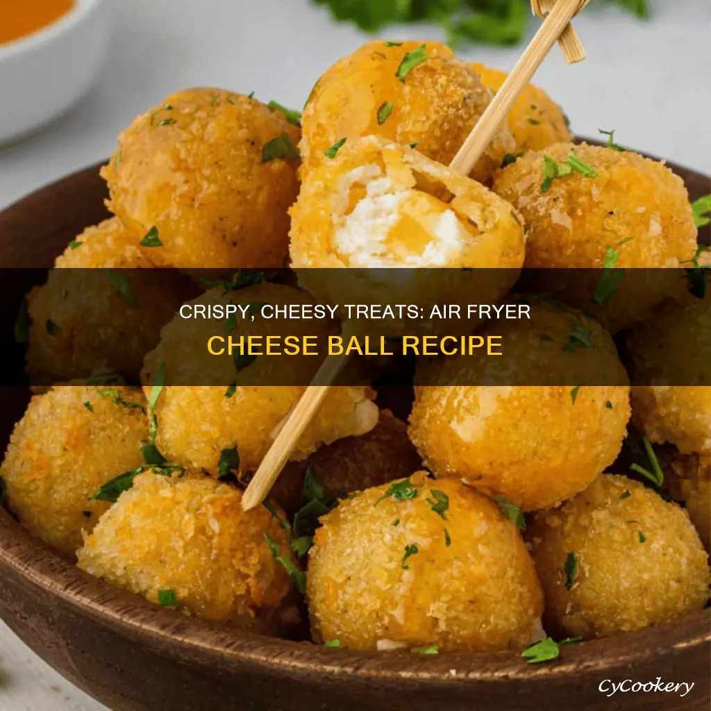 how to cook cheese balls in air fryer