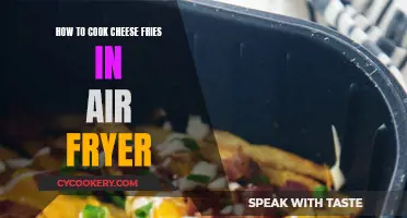 Air Fryer Cheese Fries: Quick, Crispy, Cheesy Delight