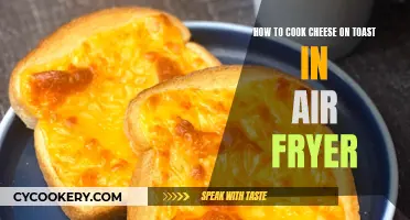 Air-Fryer Cheese on Toast: Quick, Easy, and Delicious!