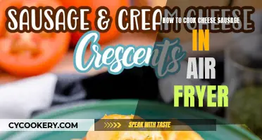 Air Fryer Cheese Sausage: Quick, Easy, Delicious!
