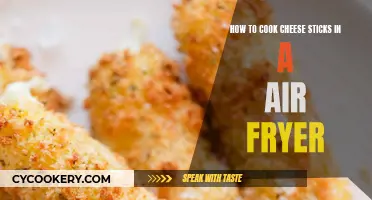 Crispy, Cheesy Delight: Air Fryer Cheese Sticks Recipe