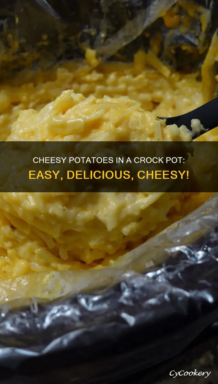how to cook cheesy potatoes in a crock pot