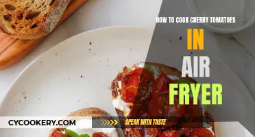 Air-Fryer Cherry Tomatoes: Quick, Easy, and Delicious