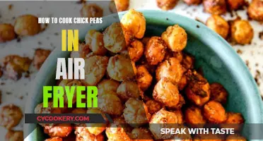 Crispy Chickpeas: Air Fryer Magic in 10 Minutes!