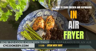 Crispy Chicken, Tender Asparagus: Air Fryer Mastery