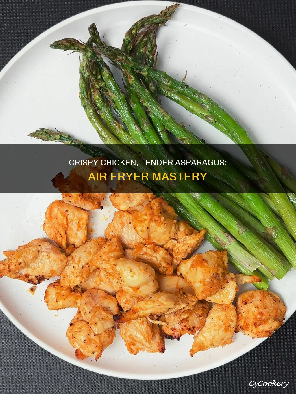 how to cook chicken and asparagus in air fryer