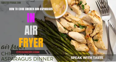 Air-Fried Chicken and Asparagus: Quick, Easy, and Delicious!