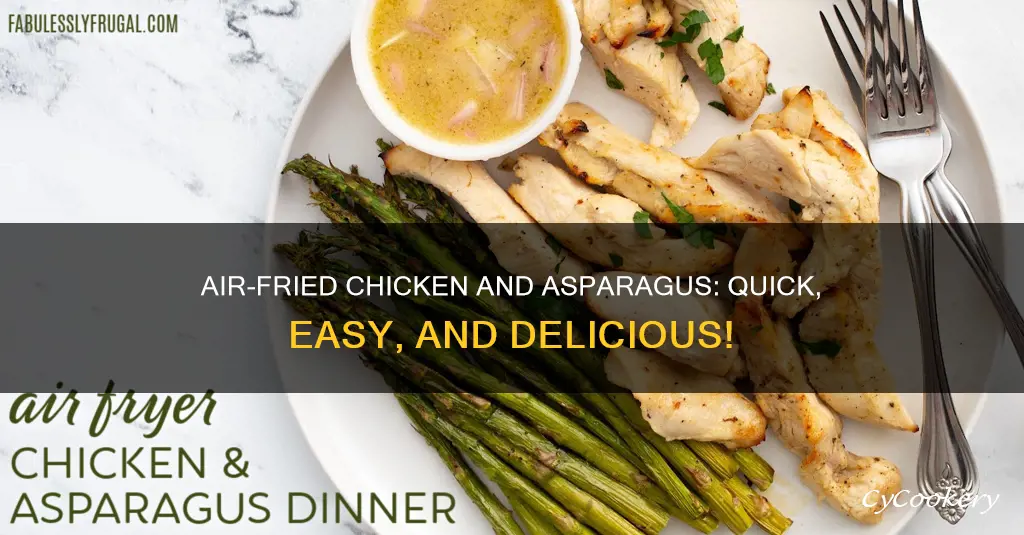 how to cook chicken and asparagus in air fryer