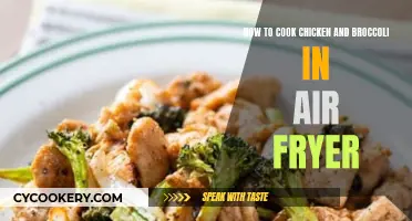 Air-Fryer Chicken and Broccoli: Quick, Easy, and Delicious!