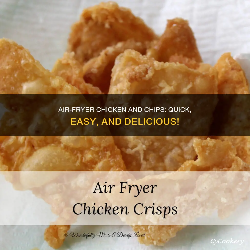 how to cook chicken and chips in air fryer