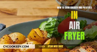 Air-Fryer Chicken and Potatoes: Quick, Easy, and Delicious!