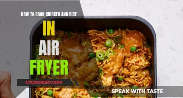 Air-Fried Chicken and Rice: A Quick, Easy Feast