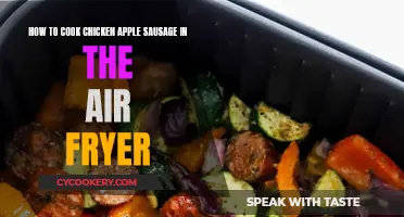 Crispy Chicken Apple Sausage: Air Fryer Perfection in 20 Minutes