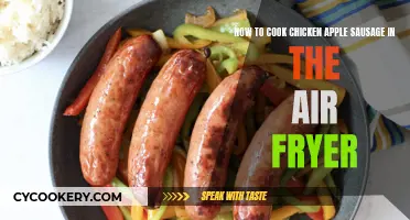 Air-Fryer Chicken-Apple Sausage: Quick, Easy, Delicious!