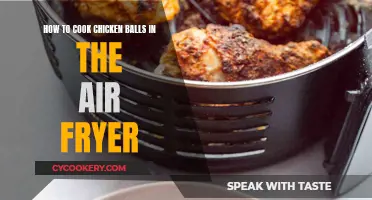 Crispy Chicken Balls: Air Fryer Magic