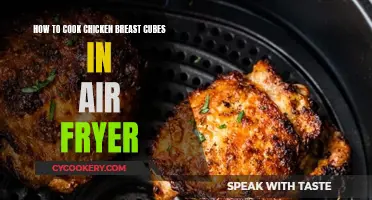 Air-Fryer Chicken Cubes: Quick, Crispy, and Delicious!
