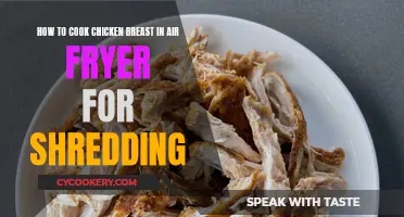 Air Fryer Chicken Breast: Perfectly Shredded, Every Time!