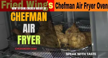 Crispy Chicken Breast: Chefman Air Fryer Technique