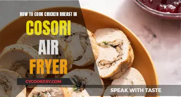 Crispy Chicken Breast: Cosori Air Fryer Recipe Guide