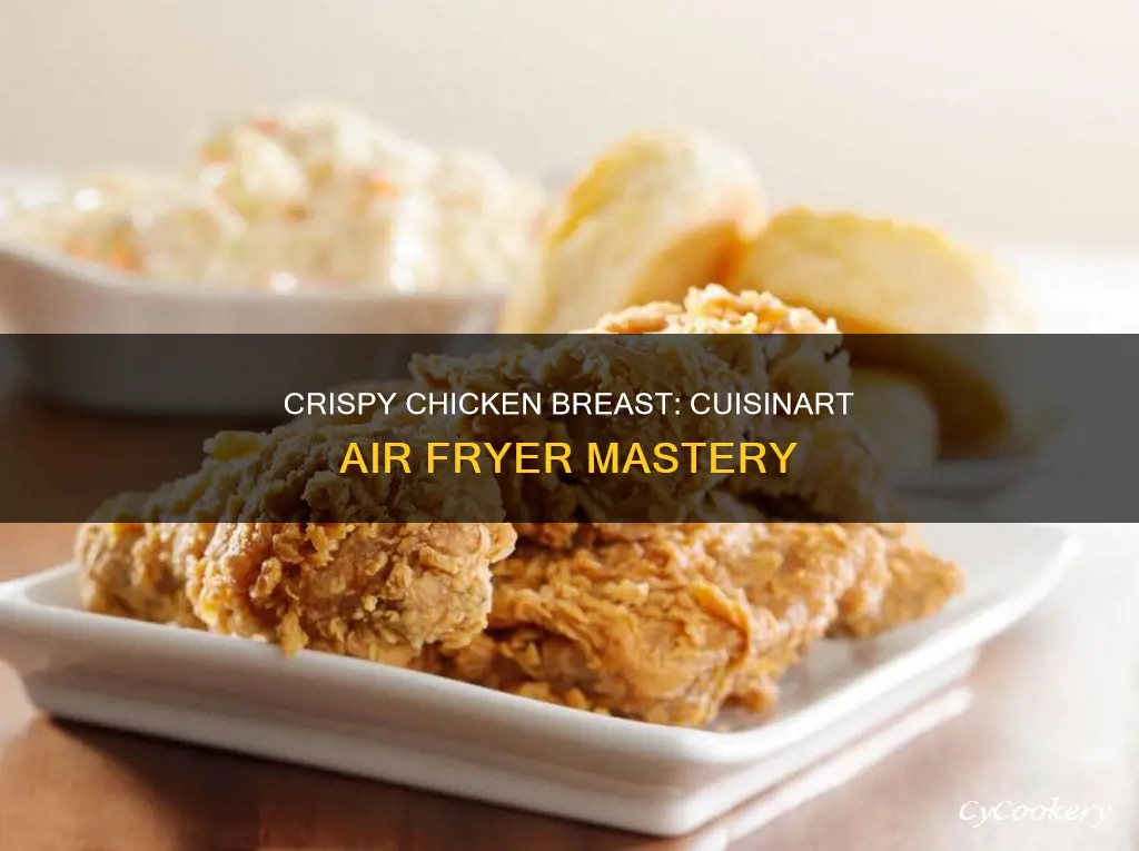 how to cook chicken breast in cuisinart air fryer