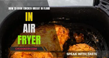 Crispy, Golden Chicken: Air Fryer Flour-Coated Breast