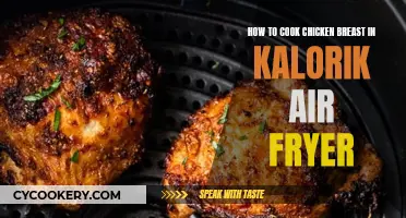 Air Fryer Chicken Breast: Kalorik's Quick, Crispy Delight