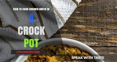 The Best Slow-Cooked Chicken Broth