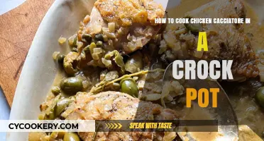 Crock Pot Chicken Cacciatore: An Easy, Delicious Italian Classic
