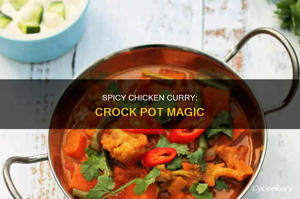 how to cook chicken curry in crock pot